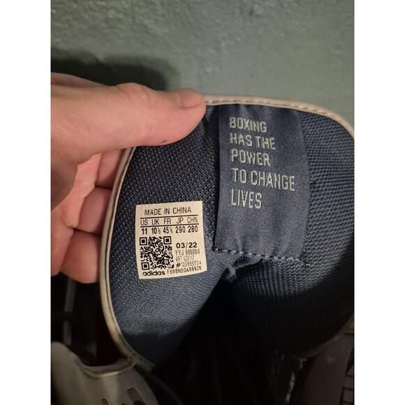 Mens Adidas BOX HOG 4 Boxing Shoes Training - Picture 5 of 8